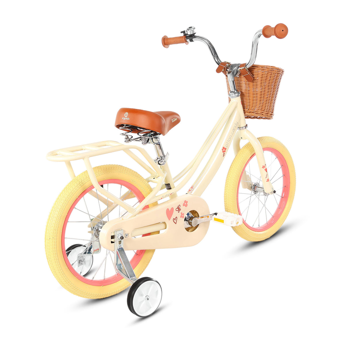 Bicicleta Turbo Cotton Candy white pearl 16"