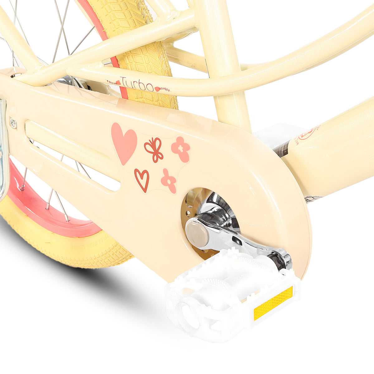 Bicicleta Turbo Cotton Candy white pearl 16"
