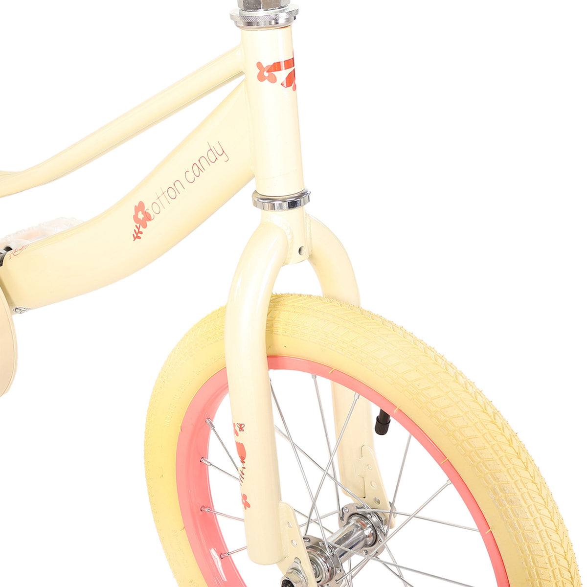 Bicicleta Turbo Cotton Candy white pearl 16"
