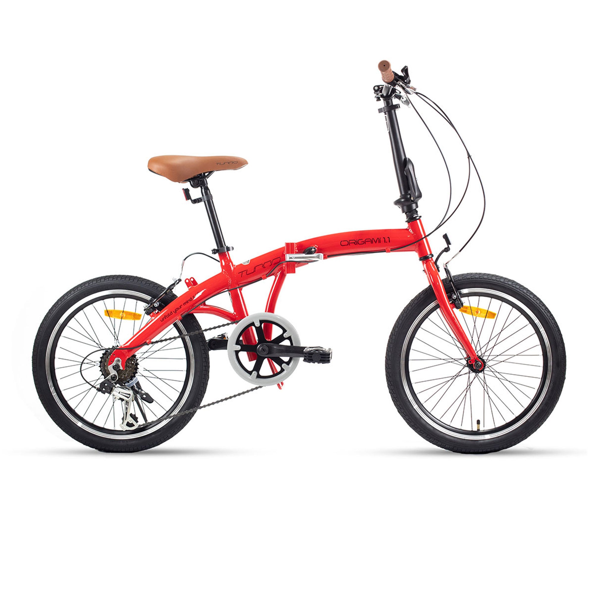 Bicicleta Turbo Origami Plegable 20"